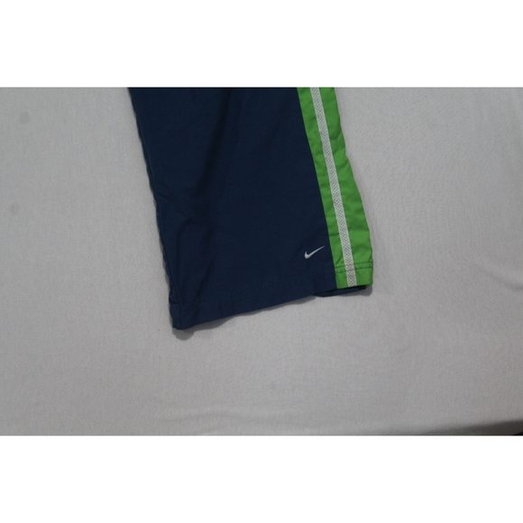 Nike Men Blue Vintage Wind Breaker Pants V Cut Ankle Size Large - Picture 6 of 12